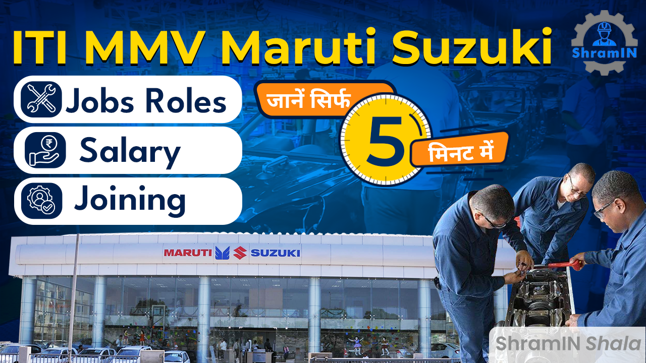 ITI MMV से Maruti Suzuki में  Job कैसे apply करें